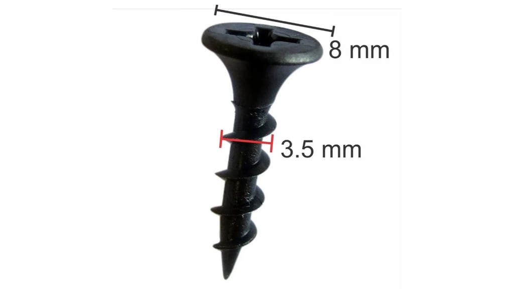 TORNILLO FIC MADERA 6 x 3/4" (20x20)mm PACK 10 UNIDADES