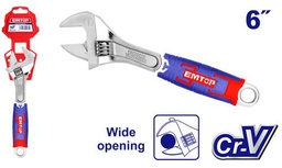 LLAVE AJUSTABLE FRANCESA 6" (150mm) LINEA INDUSTRIAL EAWH130601