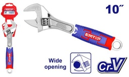 LLAVE AJUSTABLE FRANCESA 10"(250mm) LINEA INDUSTRIAL