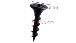 TORNILLO FIC MADERA 6 x 3/4" (20x20)mm PACK 10 UNIDADES