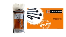 PRECINTOS CRECCHIO 4.8 X 200 mm PACK 100 UNIDADES